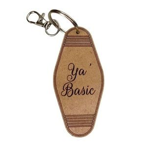 YA’ Basic Novelty Keychain